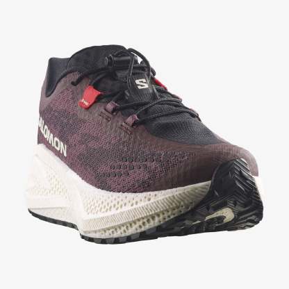 Salomon AERO GLIDE 4 GRVL Kadın Koşu Ayakkabısı Vanilla Ice L49175500 - Huckleberry [L49228000] - L49228000 - image 3