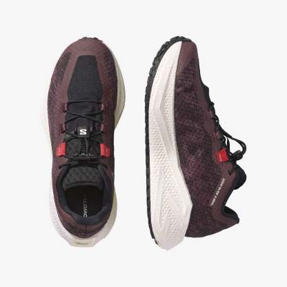 Salomon AERO GLIDE 4 GRVL Kadın Koşu Ayakkabısı Vanilla Ice L49175500 - Huckleberry [L49228000] - L49228000 - image 2