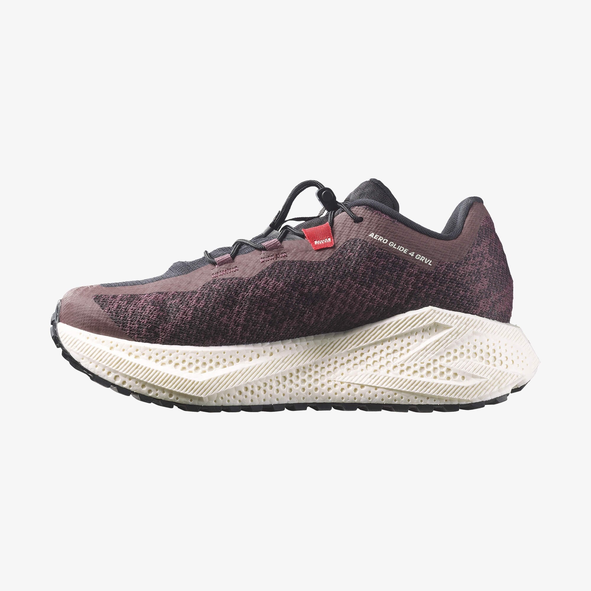 Salomon AERO GLIDE 4 GRVL Kadın Koşu Ayakkabısı Vanilla Ice L49175500 - Huckleberry [L49228000] - L49228000 - image 4