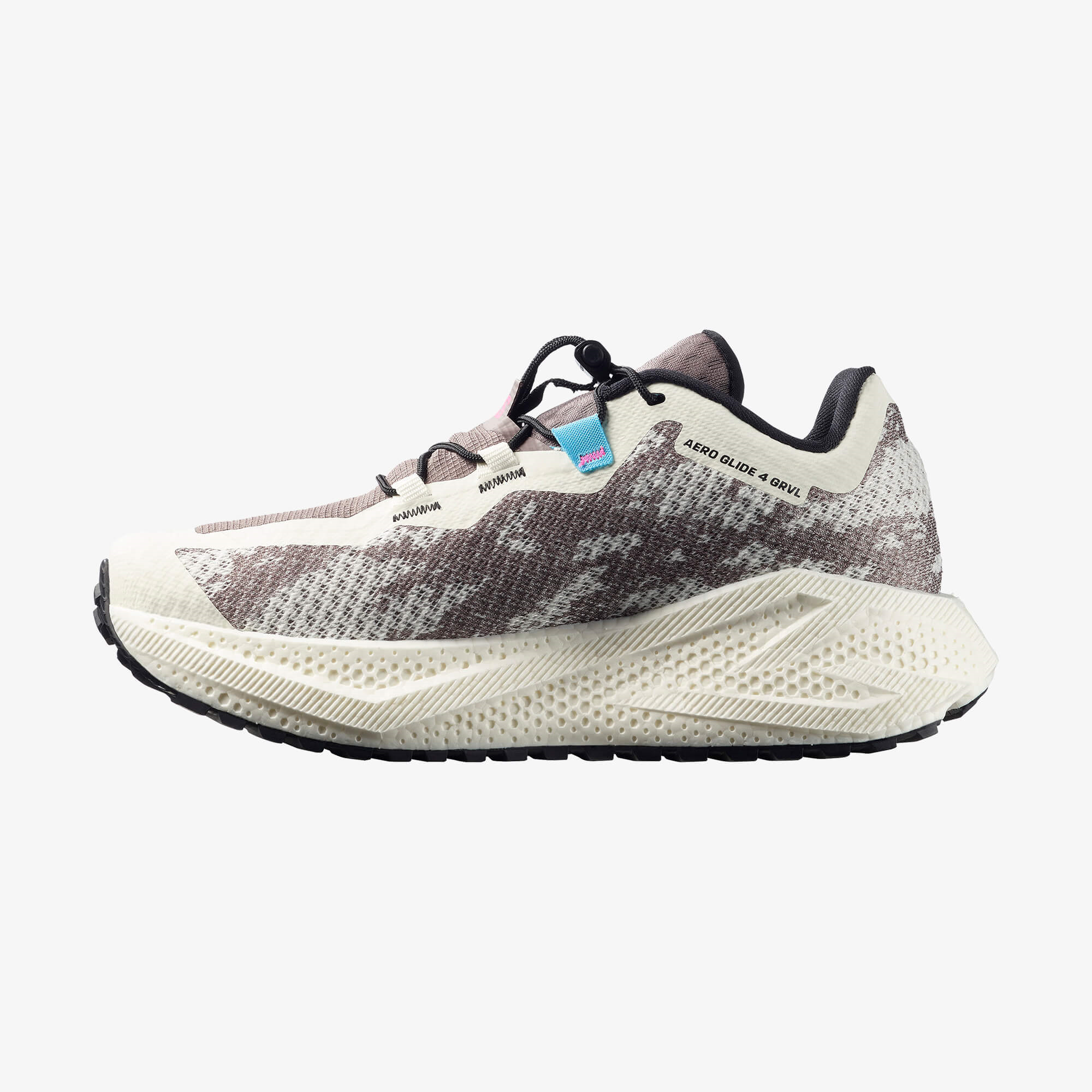 Salomon AERO GLIDE 4 GRVL Kadın Koşu Ayakkabısı Huckleberry L49228000 - Vanilla Ice - L49175500 - image 6