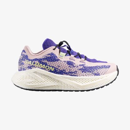 Salomon AERO GLIDE 4 GRVL Kadın Koşu Ayakkabısı Huckleberry L45472700 - Shadow Gray - L49175600 - image 1