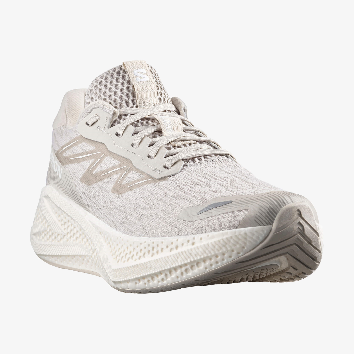 Salomon AERO GLIDE 4 Erkek Koşu Ayakkabısı Neon Flame L49154500 - Silver Cloud - L49147200 - image 3