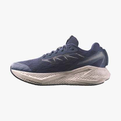 Salomon AERO GLIDE 4 Erkek Koşu Ayakkabısı Neon Flame L49154500 - Maritime Blue - L49226400 - image 4