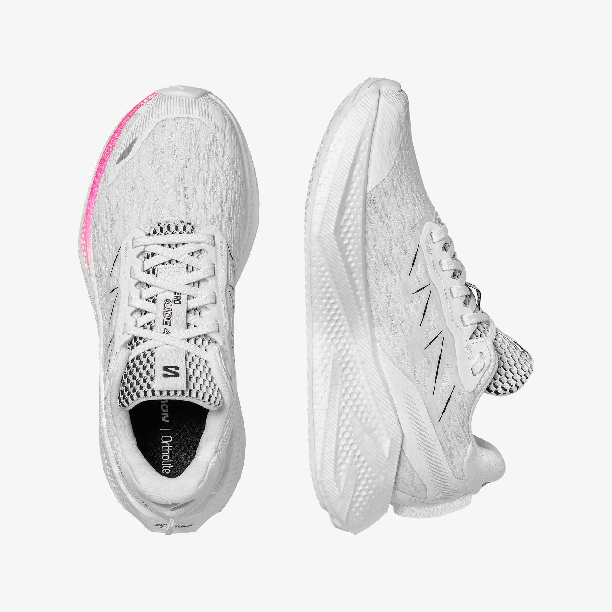 Salomon AERO GLIDE 4 Kadın Koşu Ayakkabısı White L49151300 - White - L49151300 - image 2