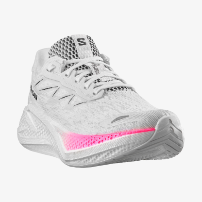 Salomon AERO GLIDE 4 Kadın Koşu Ayakkabısı Ancient Water L49226800 - White - L49151300 - image 3