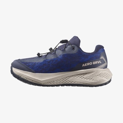 Salomon AERO GRVL WATERPROOF Çocuk Ayakkabı Maritime Blue L45389200 - Maritime Blue - L45389200 - image 4