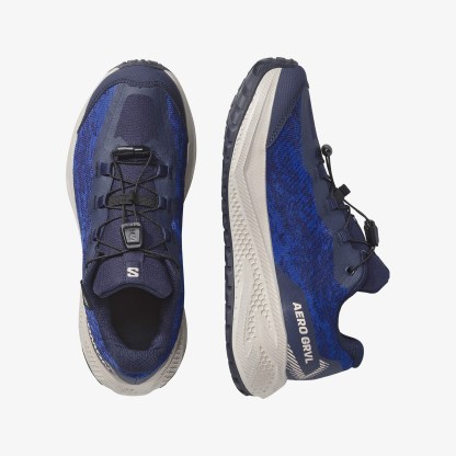 Salomon AERO GRVL WATERPROOF Çocuk Ayakkabı Maritime Blue L45389200 - Maritime Blue - L45389200 - image 2
