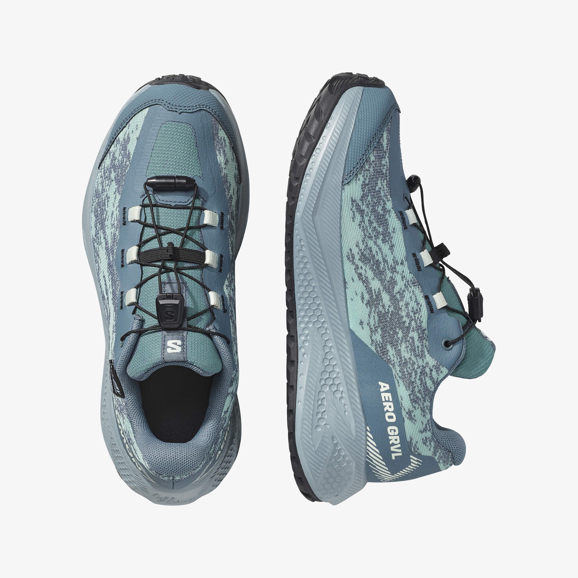 Salomon AERO GRVL WATERPROOF Çocuk Ayakkabı Stormy Weather L45389400 - Stormy Weather - L45389400 - image 2