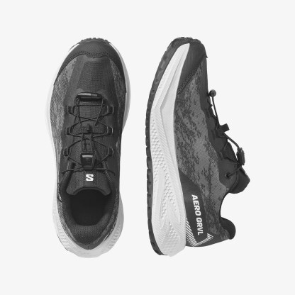 Salomon AERO GRVL WATERPROOF Çocuk Ayakkabı Black L49184900 - Black - L49184900 - image 2