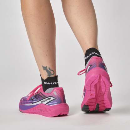 Salomon Aero Volt 2 Kadın Koşu Ayakkabısı - Beyaz - Pembe - L47427300 - image 8