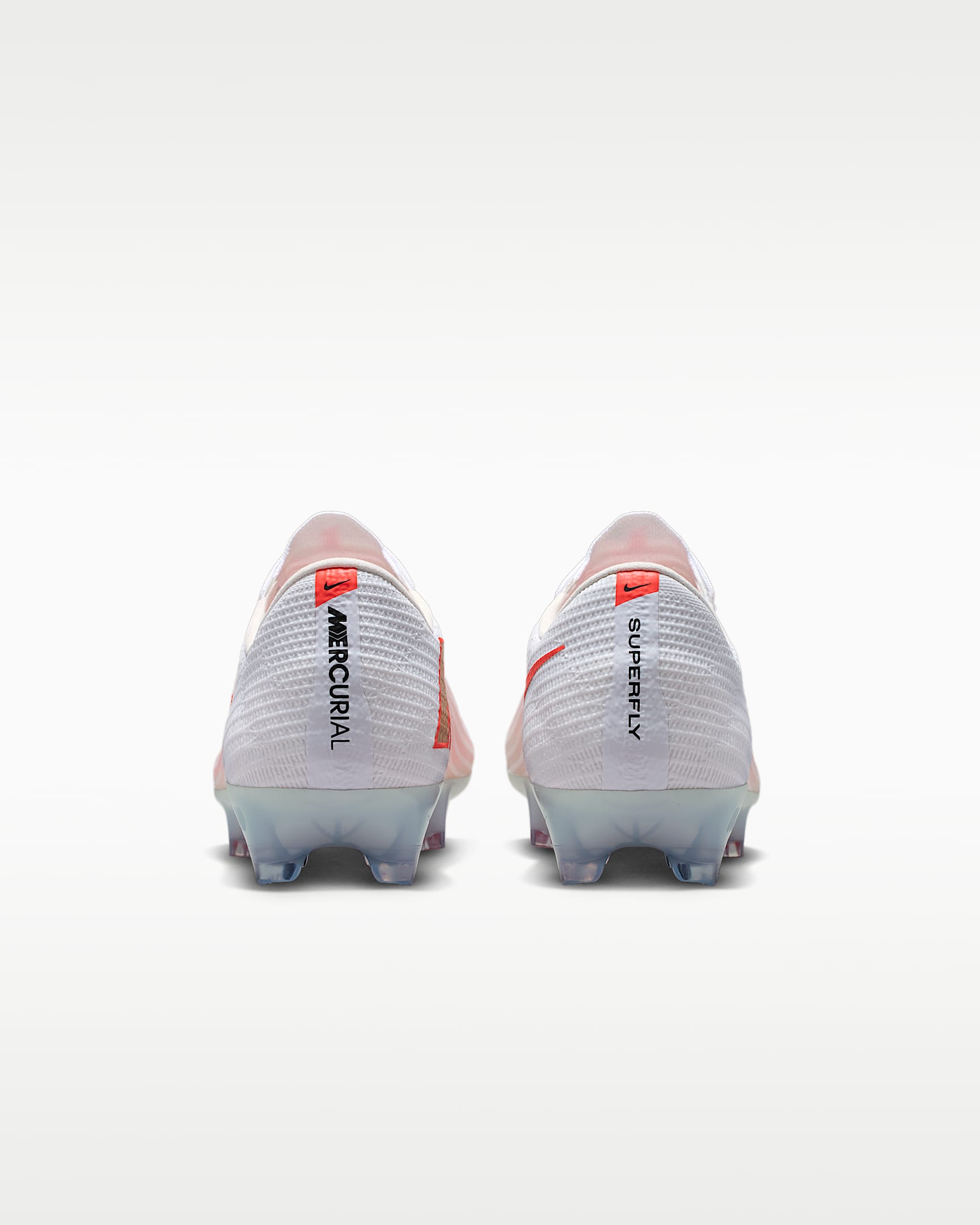 Nike Mercurial Superfly 11 Elite Düşük Bilekli Kuru Çim Zemin Kramponu - Beyaz/Bright Crimson/Blur