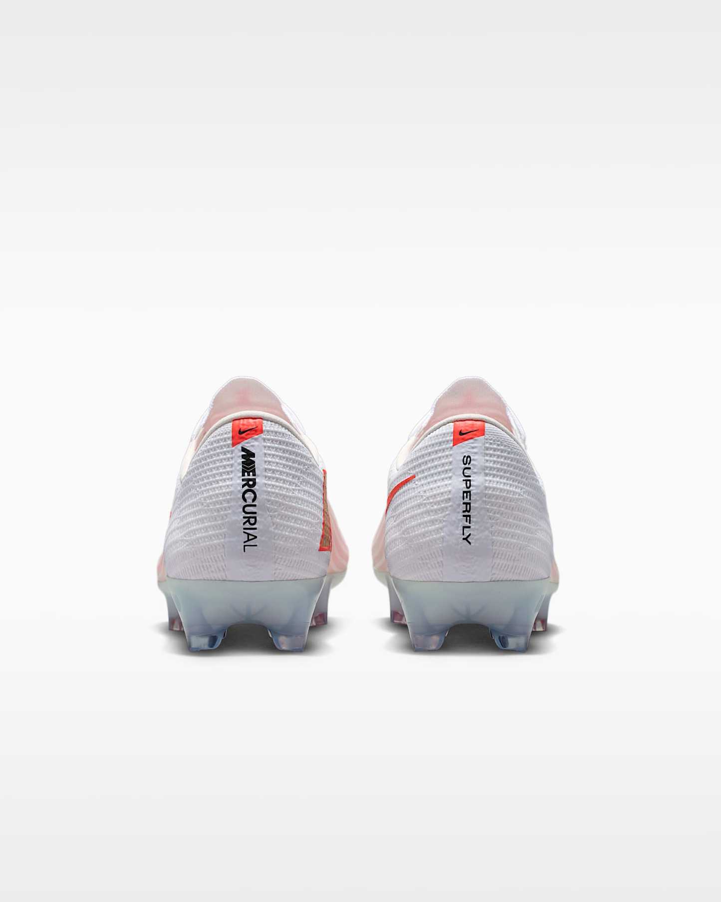 Nike Mercurial Superfly 11 Elite Düşük Bilekli Kuru Çim Zemin Kramponu - Beyaz/Bright Crimson/Blur