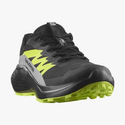 Salomon ALPHAGLIDE GORE-TEX Erkek Koşu Ayakkabısı Flame Scarlet L47975200 - Black - L47802000 - image 4