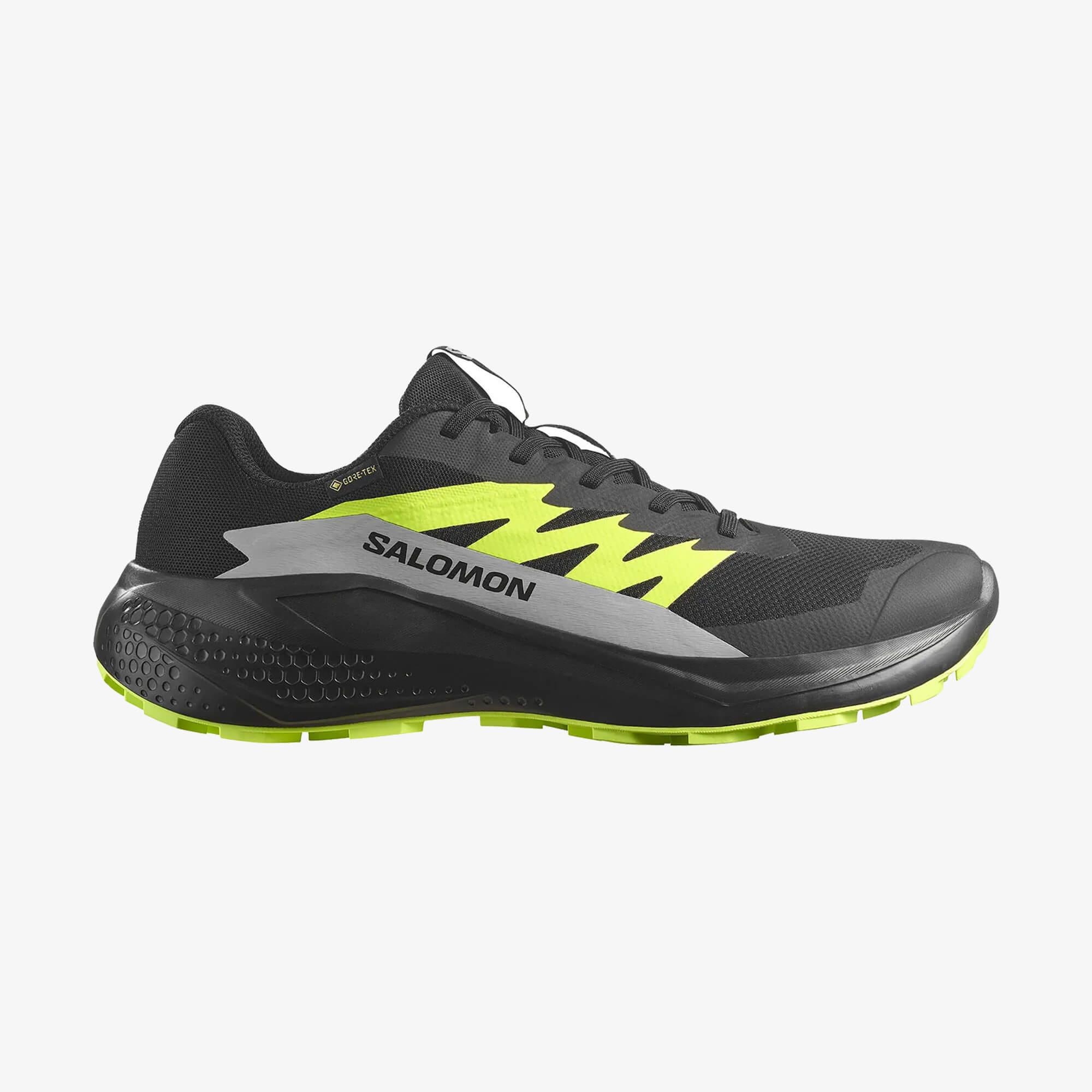 Salomon ALPHAGLIDE GORE-TEX Erkek Koşu Ayakkabısı Flame Scarlet L47975200 - Black - L47802000 - image 1