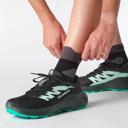 Salomon ALPHAGLIDE GORE-TEX Kadın Koşu Ayakkabısı Turbulence L47802500 - Phantom - L47802400 - image 8