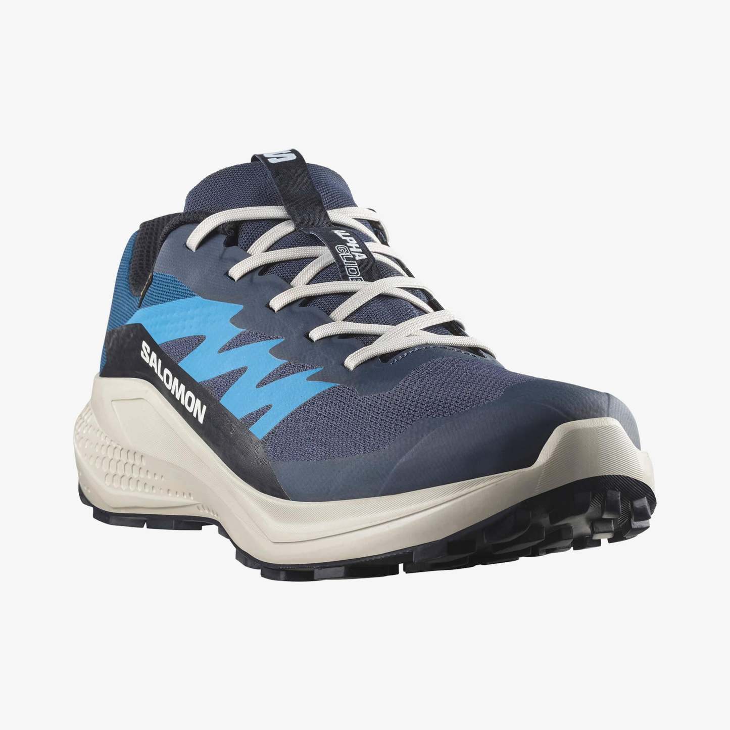 Salomon ALPHAGLIDE GORE-TEX Erkek Koşu Ayakkabısı Flame Scarlet L47975200 - Blue Nights - L47975100 - image 4