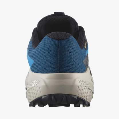 Salomon ALPHAGLIDE GORE-TEX Erkek Koşu Ayakkabısı Flame Scarlet L47975200 - Blue Nights - L47975100 - image 5