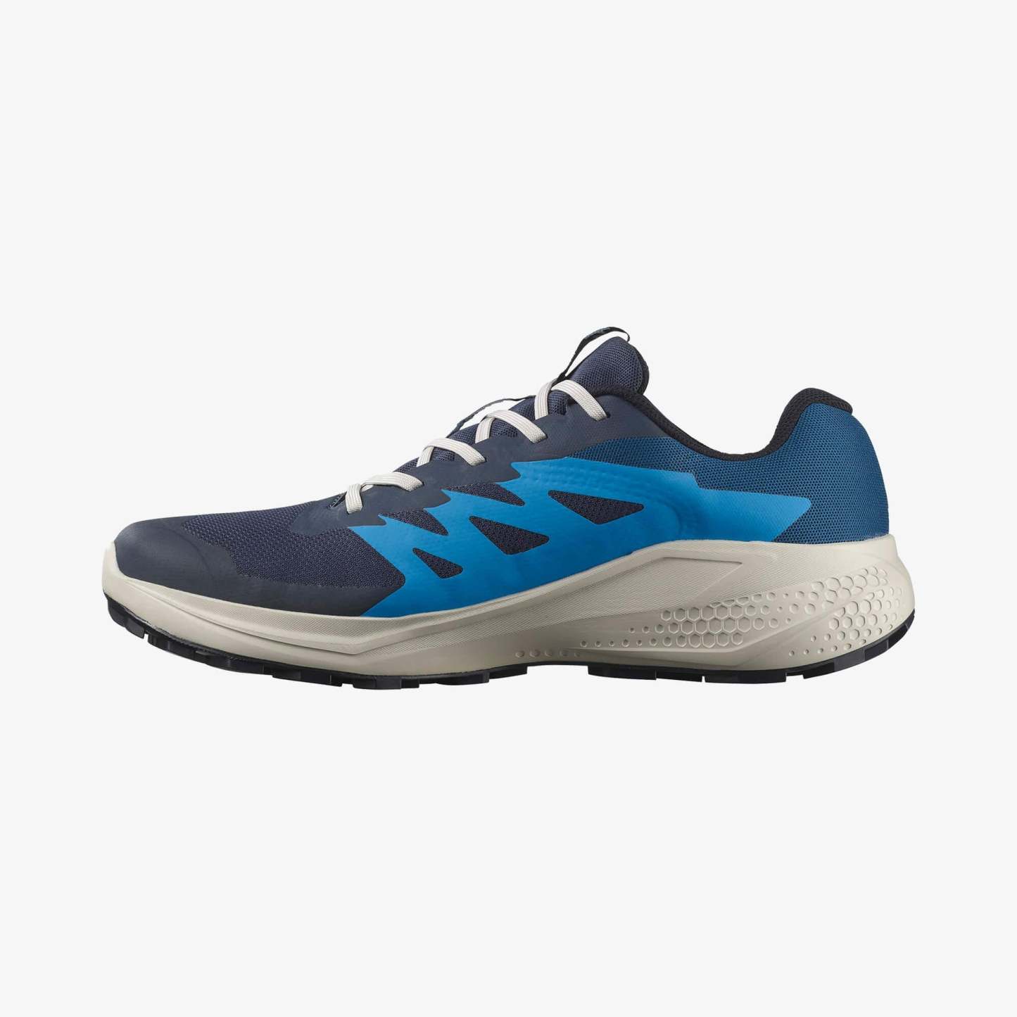 Salomon ALPHAGLIDE GORE-TEX Erkek Koşu Ayakkabısı Flame Scarlet L47975200 - Blue Nights - L47975100 - image 3