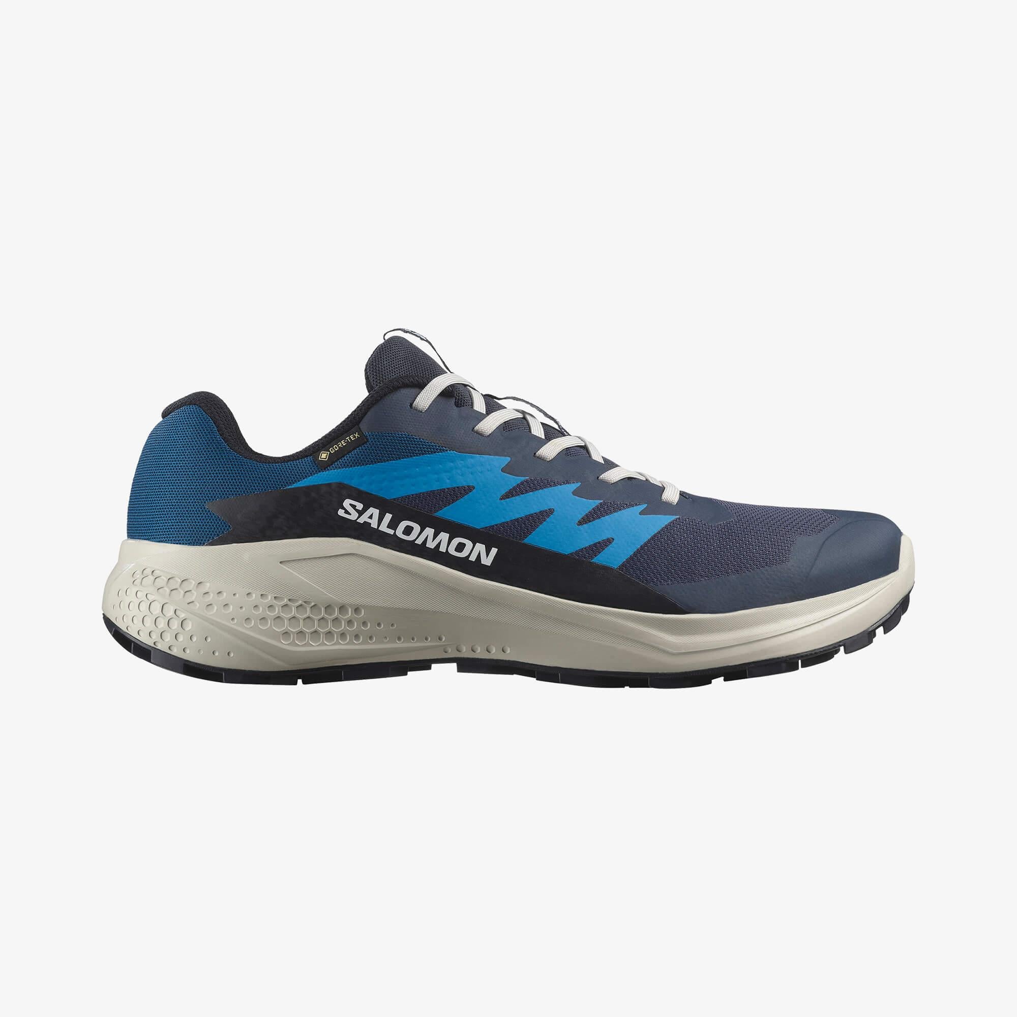 Salomon ALPHAGLIDE GORE-TEX Erkek Koşu Ayakkabısı Flame Scarlet L47975200 - Blue Nights - L47975100 - image 1