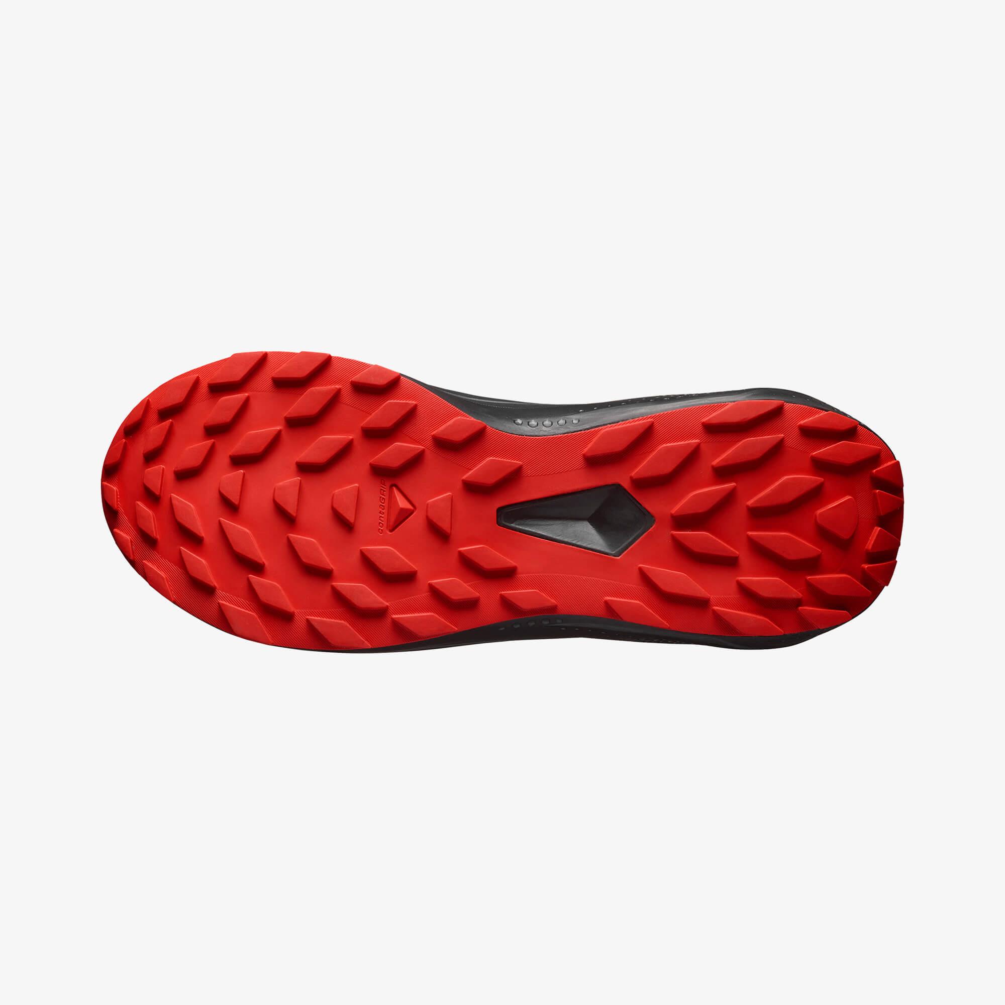Salomon ALPHAGLIDE GORE-TEX Erkek Koşu Ayakkabısı Blue Nights L47975100 - Flame Scarlet - L47975200 - image 6