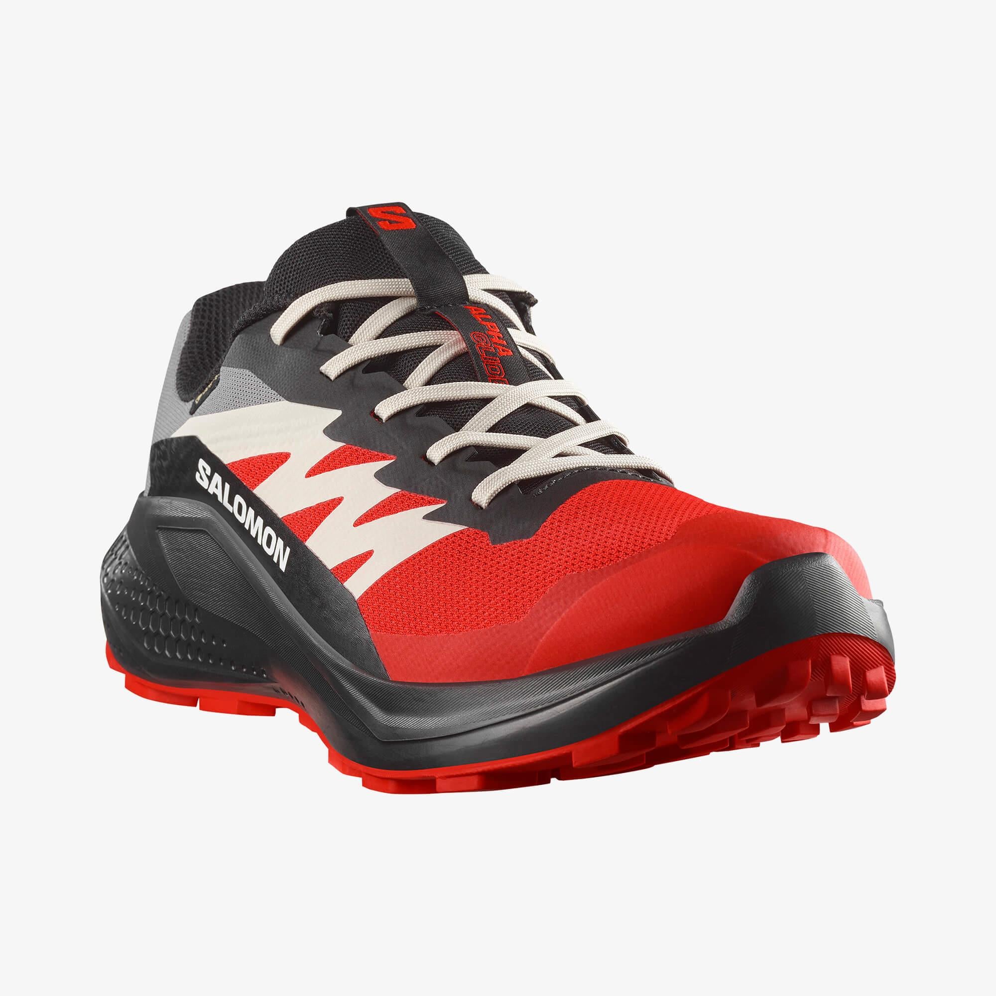 Salomon ALPHAGLIDE GORE-TEX Erkek Koşu Ayakkabısı Flame Scarlet L47975200 - Flame Scarlet - L47975200 - image 4