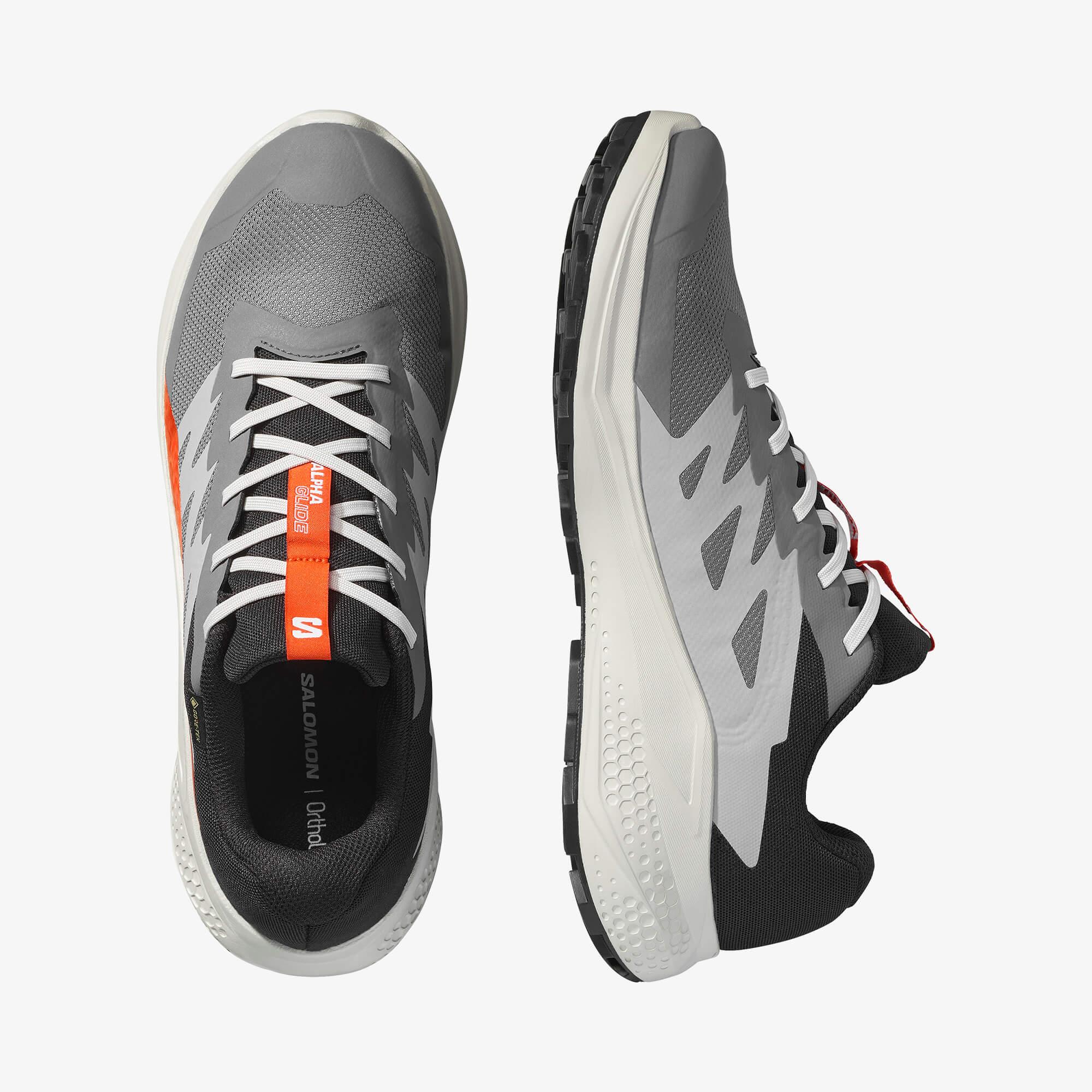 Salomon ALPHAGLIDE GORE-TEX Erkek Koşu Ayakkabısı Flame Scarlet L47975200 - Castlerock - L47975300 - image 4