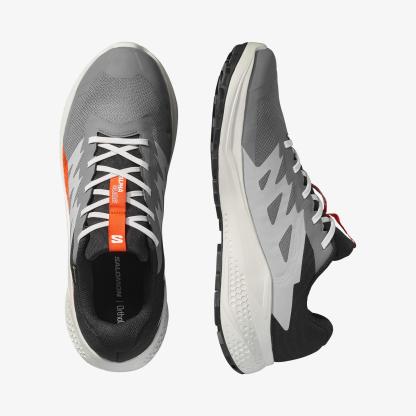 Salomon ALPHAGLIDE GORE-TEX Erkek Koşu Ayakkabısı Flame Scarlet L47975200 - Castlerock - L47975300 - image 4