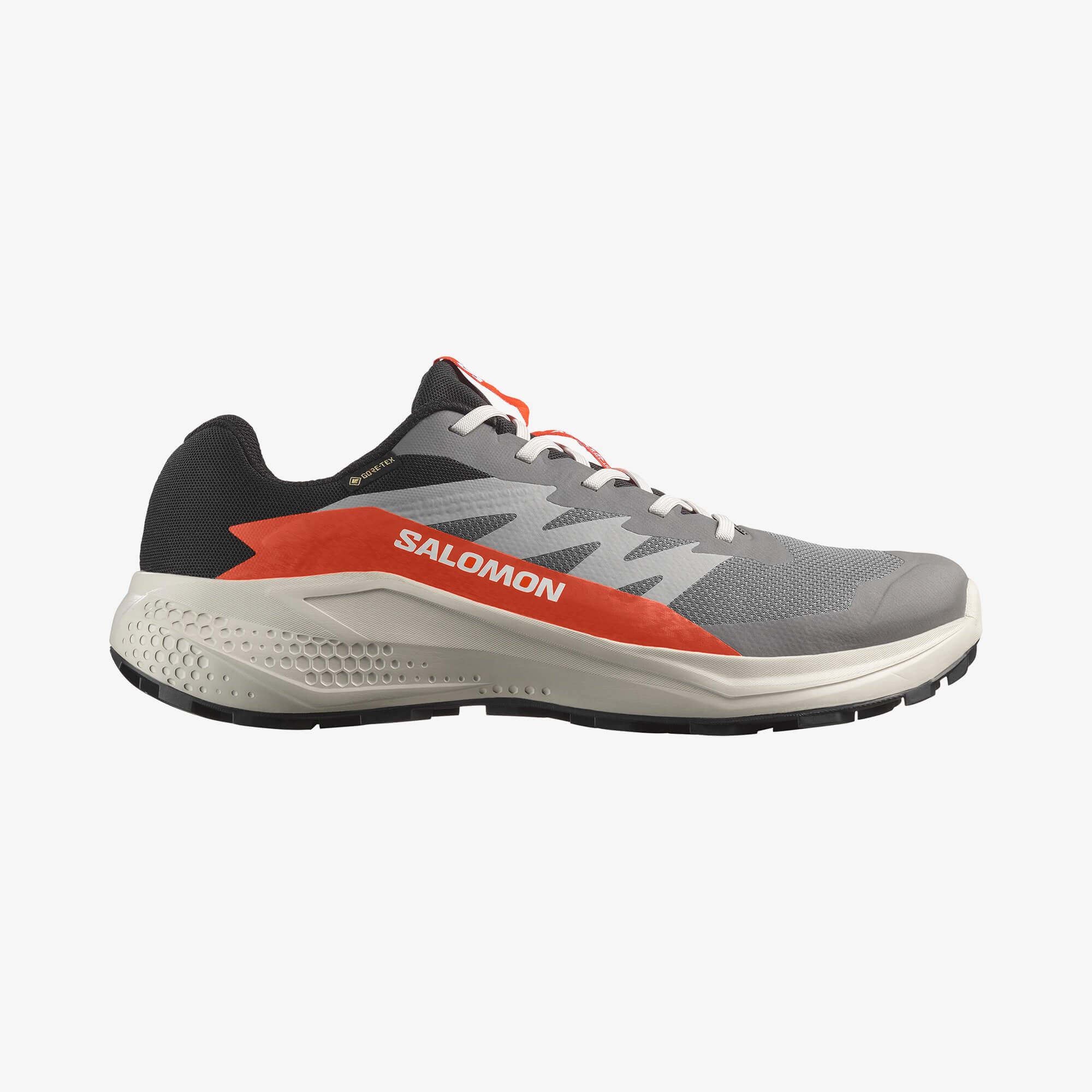 Salomon ALPHAGLIDE GORE-TEX Erkek Koşu Ayakkabısı Flame Scarlet L47975200 - Castlerock - L47975300 - image 1