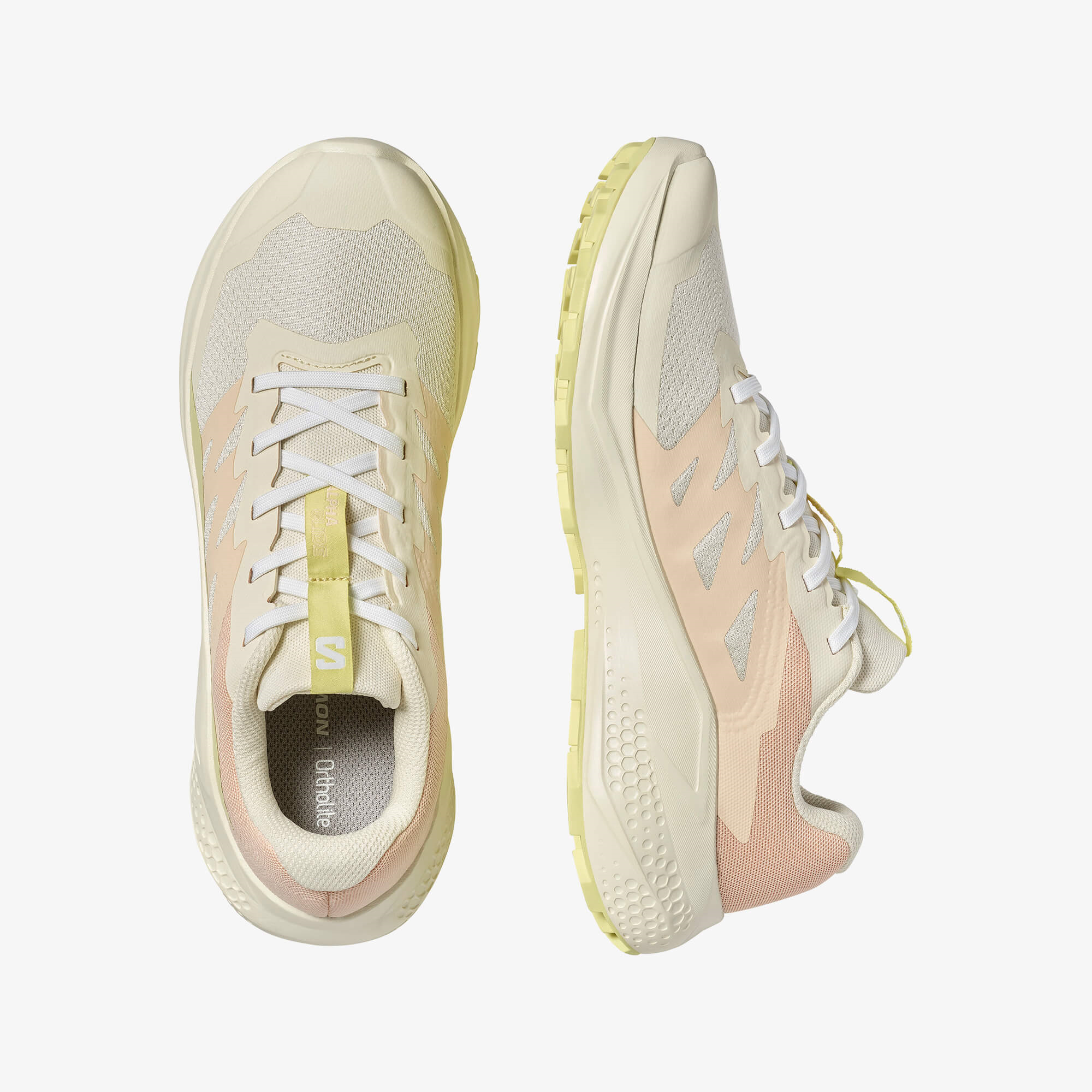 Salomon ALPHAGLIDE Kadın Koşu Ayakkabısı Transparent Yellow L49092700 - Transparent Yellow - L49092700 - image 2