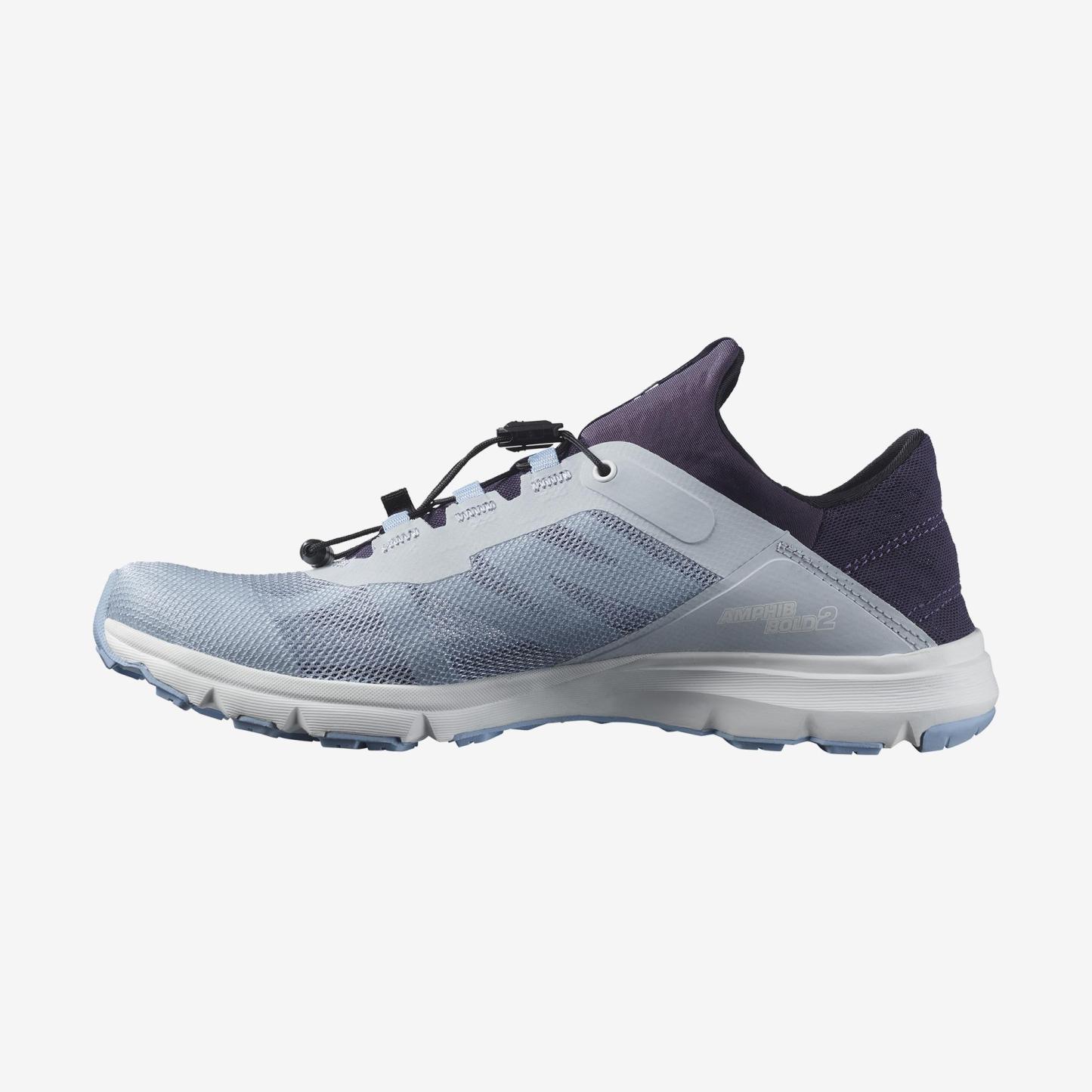 Salomon Amphib Bold 2 Kadın Su Ayakkabısı - Bej - Mavi - L47153700 - image 3