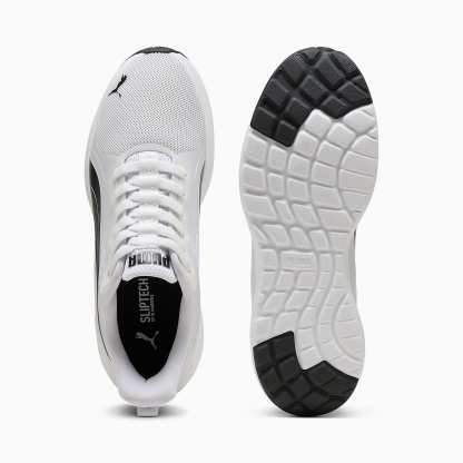 SOFTRIDE COSMIC Street SLIPTECH UNISEX Ayakkabı - Puma White-Puma Black - 402632_02 - Görsel 4