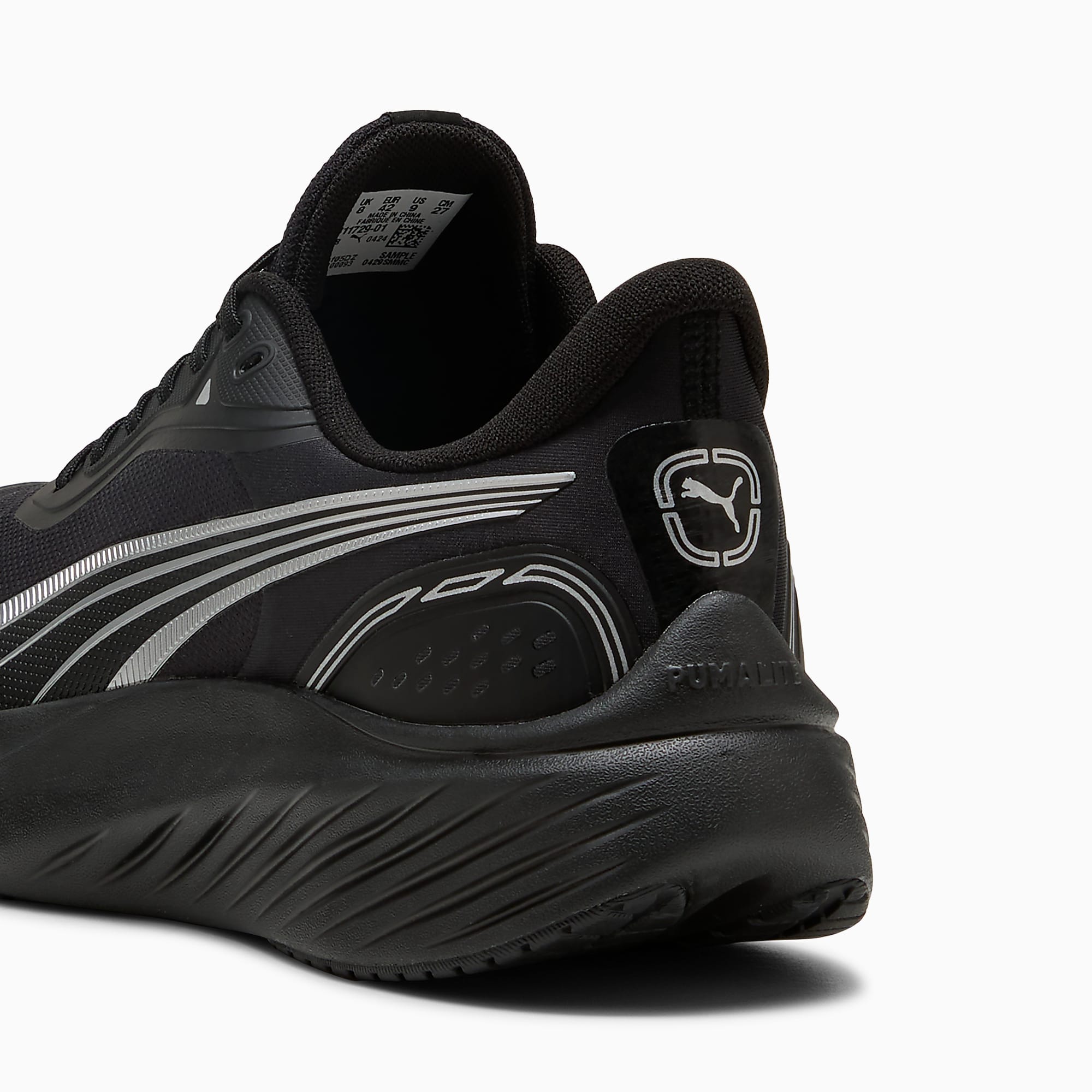 Pounce LITE PTX UNISEX Ayakkabı - Puma Black-Puma White - 311729_01 - Görsel 3
