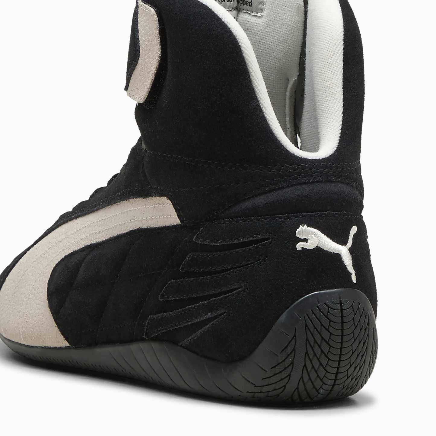 Speedcat MID UNISEX Ayakkabı - PUMA Black-Warm White - 400384_01 - Görsel 3