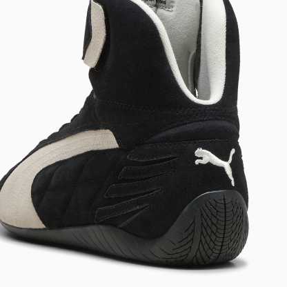 Speedcat MID UNISEX Ayakkabı - PUMA Black-Warm White - 400384_01 - Görsel 3