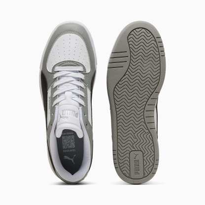 PUMA Caven UNISEX Ayakkabı - PUMA White-PUMA Black-Gray Echo - 409170_10 - Görsel 4