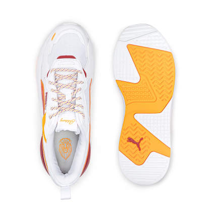 GALATASARAY X-RAY Ayakkabı - PUMA White-Intense Orange-Red Rhythm - 406815_02 - Görsel 4