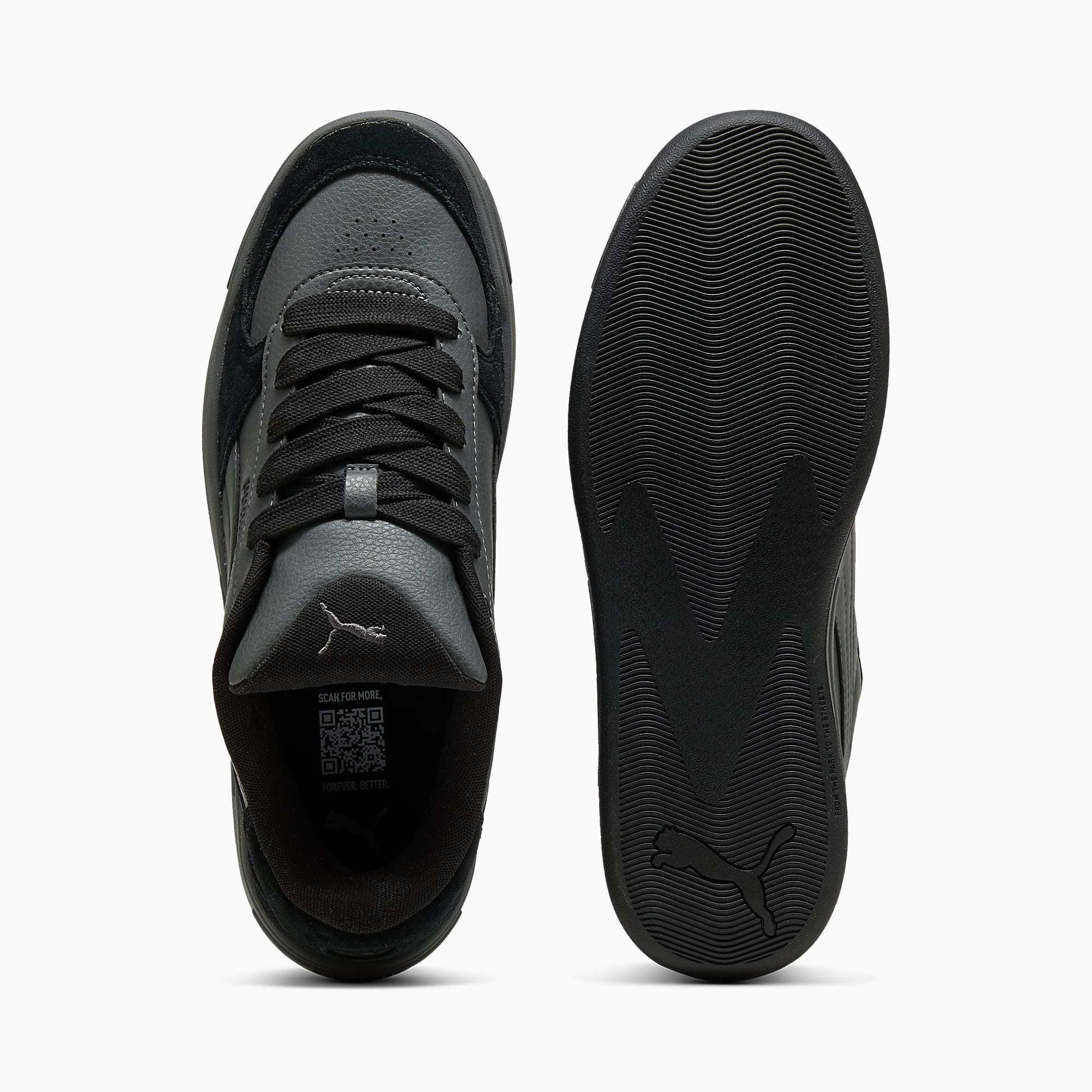 Park LIFESTYLE II UNISEX Ayakkabı - Shadow Gray-PUMA Black - 407156_02 - Görsel 4