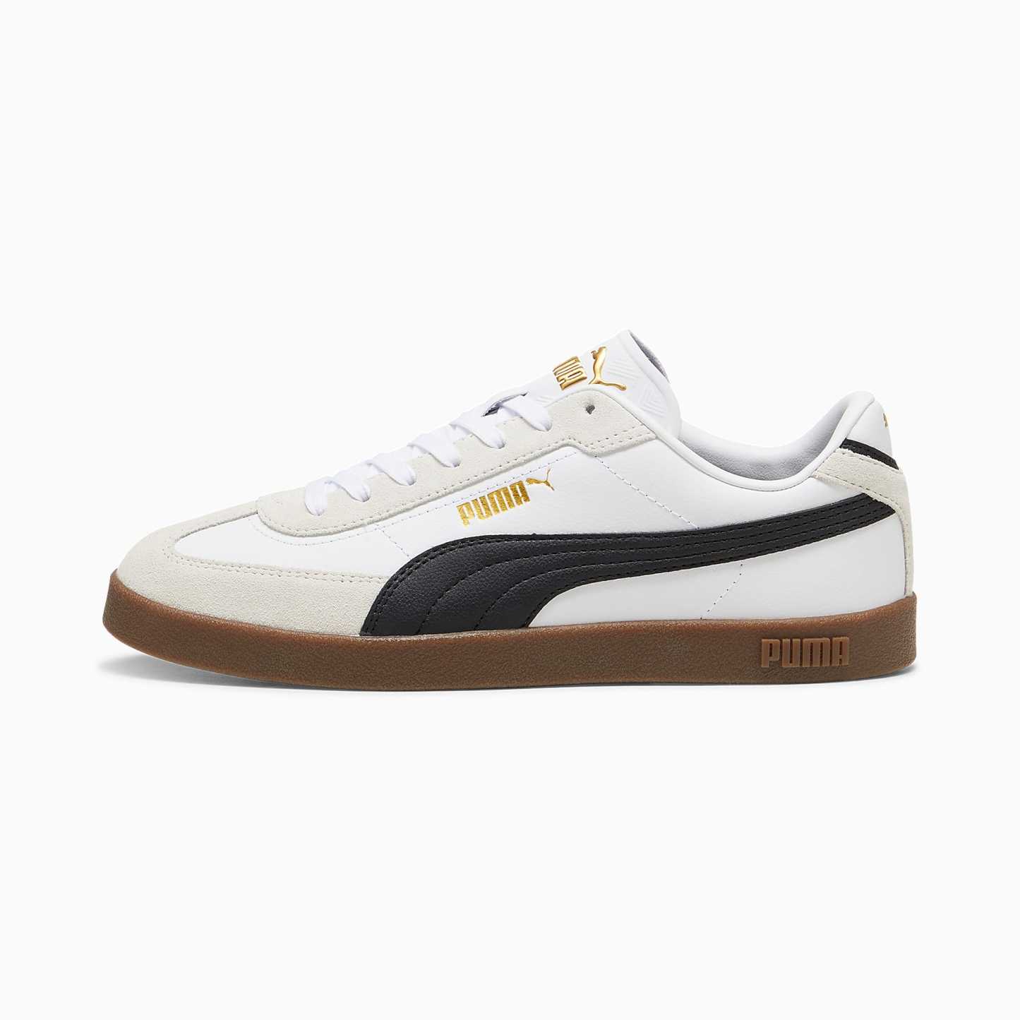 PUMA Club II Era Unisex Spor Ayakkabı - PUMA White-PUMA Black-Vapor Gray - 397447_07 - Görsel 1