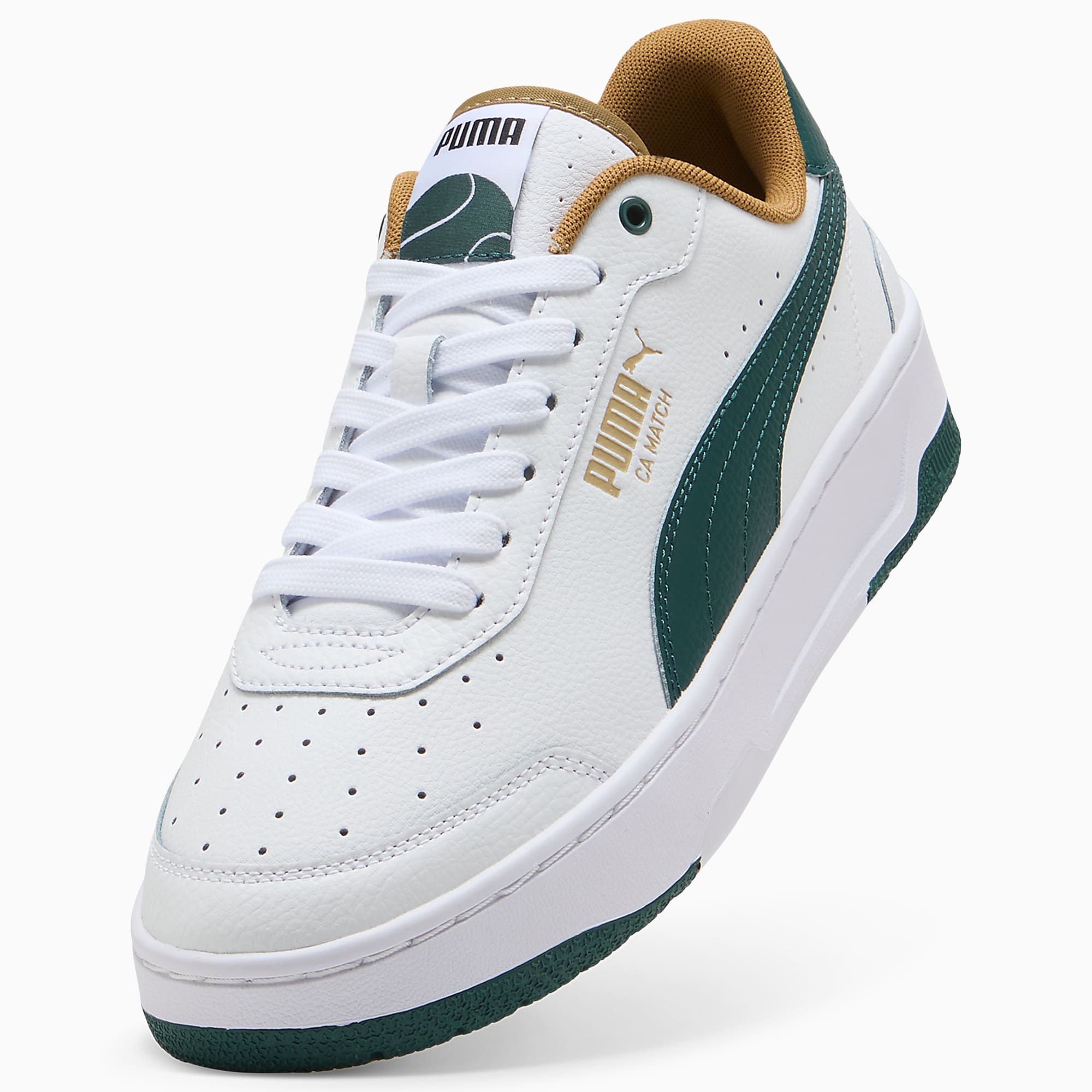 CA Match Ayakkabı - PUMA White-Green Terrain - 400779_15 - Görsel 6