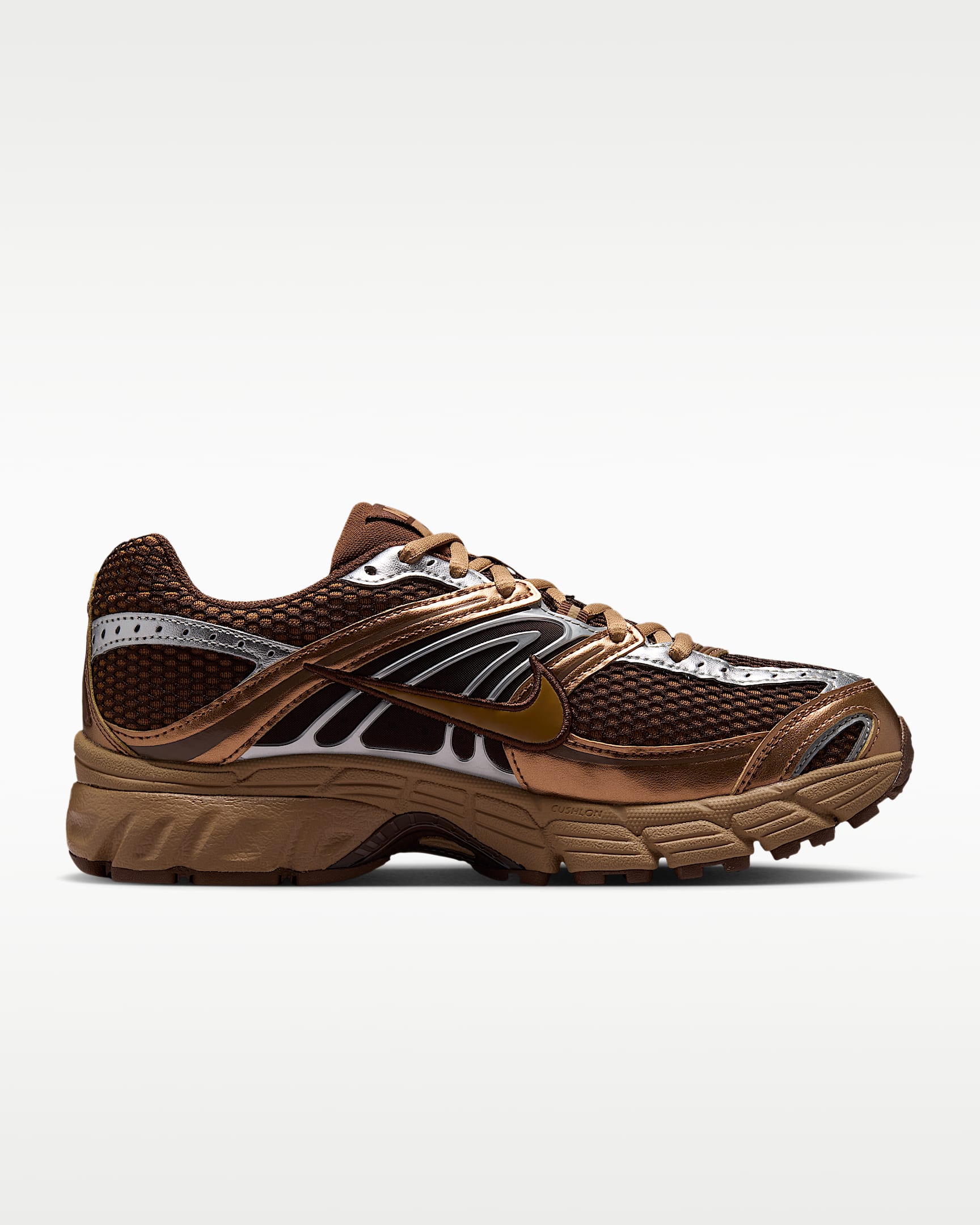 Yansıtıcı Vurgulara Sahip Nike Air Max Moto 2K Kadın Ayakkabısı - Light British Tan/Cacao Wow/Metallic Silver/Dark Driftwood