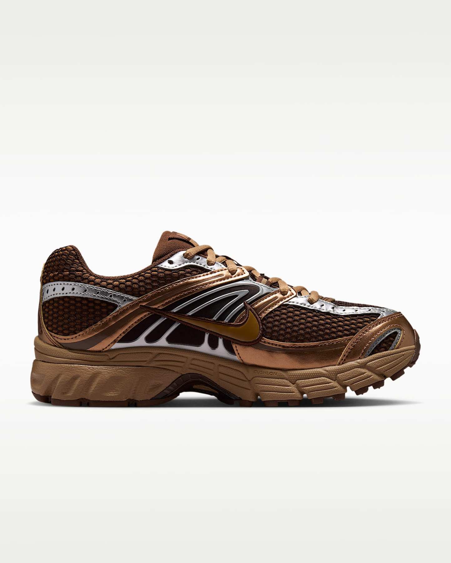 Yansıtıcı Vurgulara Sahip Nike Air Max Moto 2K Kadın Ayakkabısı - Light British Tan/Cacao Wow/Metallic Silver/Dark Driftwood
