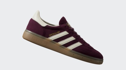 Handball Spezial Ayakkabı - Maroon / Cream White / Gold Metallic - JP8726 - Görsel 12