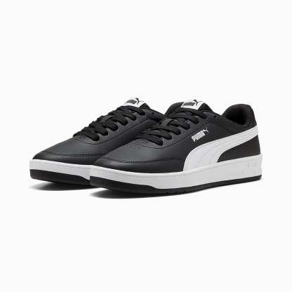Court CLASSIC Clean UNISEX Ayakkabı - Puma Black-Puma White - 402223_14 - Görsel 2