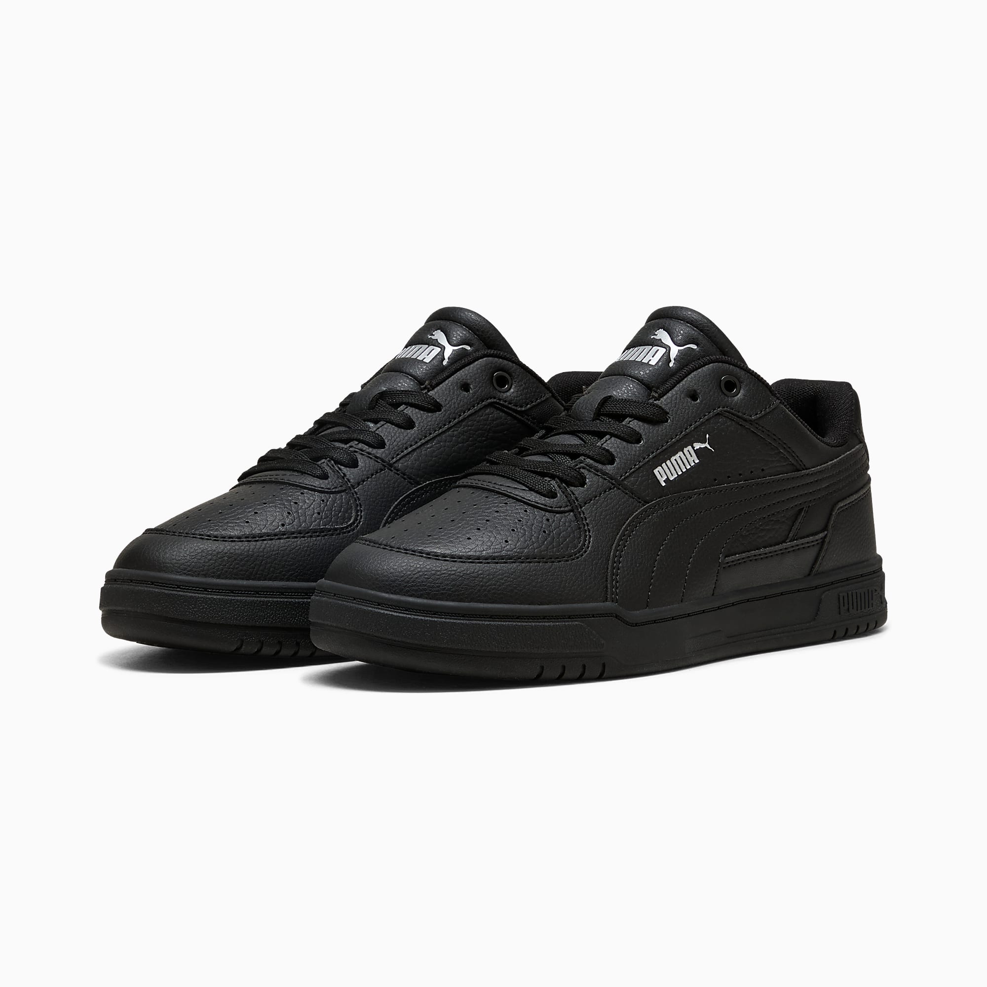PUMA Caven UNISEX Ayakkabı - Puma Black-Puma Silver-Puma White - 409170_02 - Görsel 2