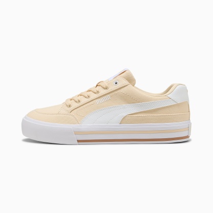 Court CLASSIC VULCANISED FORMSTRIP UNISEX Ayakkabı - Canvas-PUMA White - 396353_23 - Görsel 1