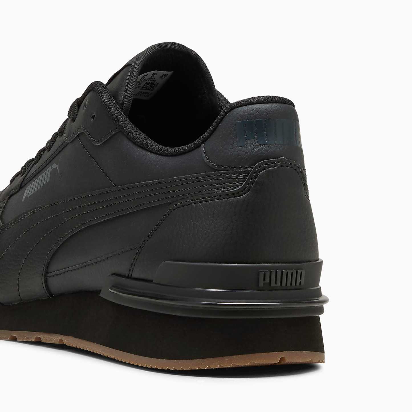 ST Runner v4 UNISEX Ayakkabı - PUMA Black-Strong Gray-Gum - 399068_12 - Görsel 3