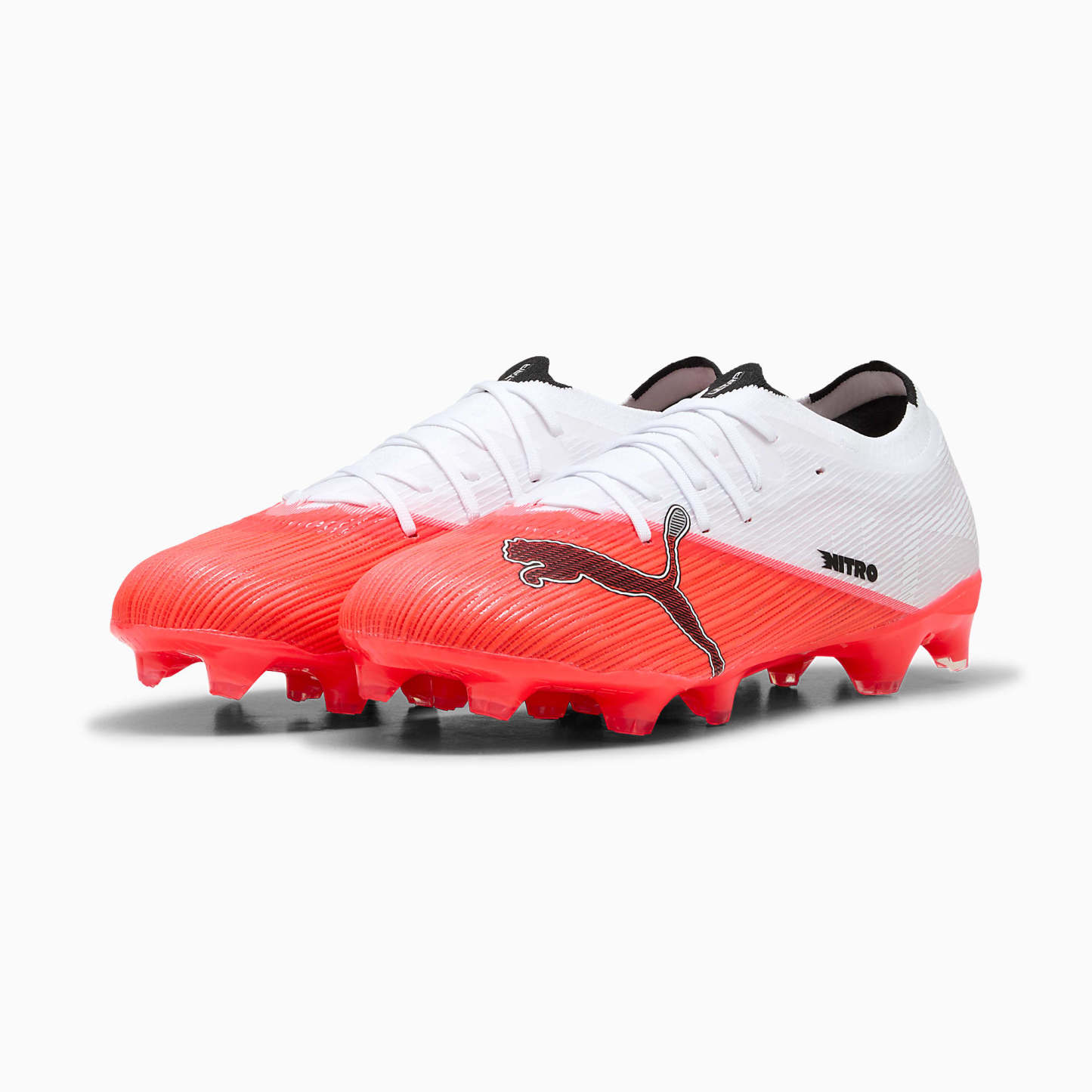 ULTRA NITRO™ 7 MATCH FG/AG UNISEX Krampon - Ultra Red-PUMA Black-PUMA White - 109115_01 - Görsel 2