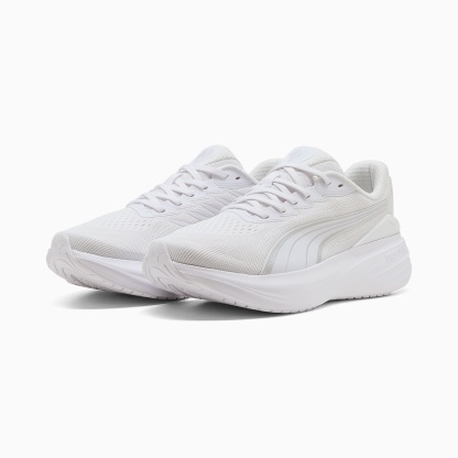 Scend Pro 3 UNISEX Koşu Ayakkabısı - Puma White-Puma Silver - 313498_03 - Görsel 2