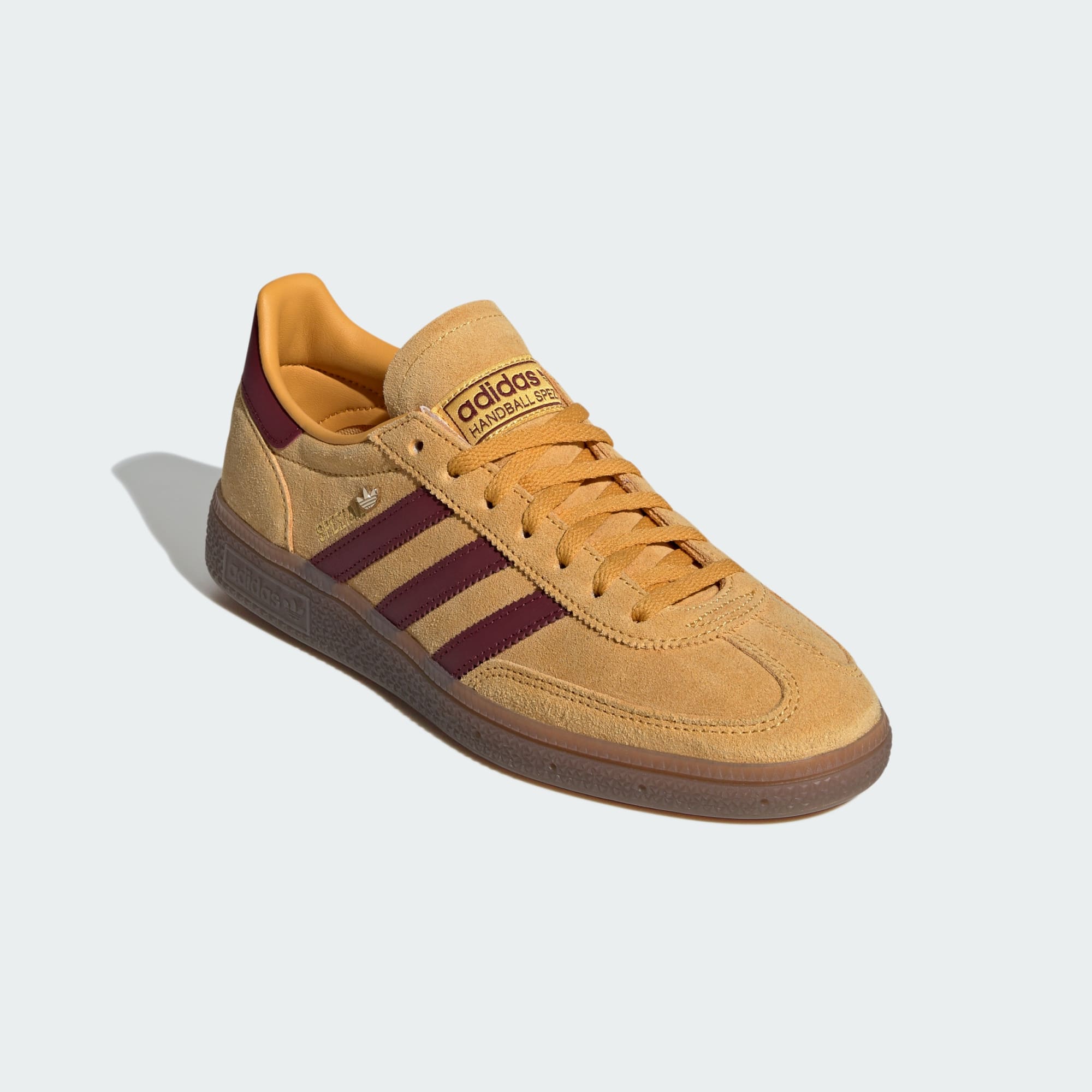 HANDBALL SPEZIAL AYAKKABI - Preloved Yellow / Shadow Red / Gold Metallic - IH1494 - Görsel 4