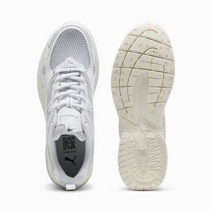 MILENIO Tech 2000 UNISEX Ayakkabı - PUMA White-Cool Light Gray-PUMA Silver - 404914_02 - Görsel 4